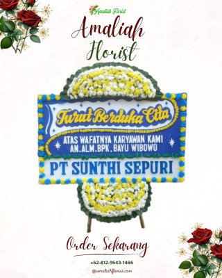 Papan Bunga Duka di Seluma Barat