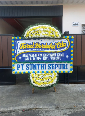 Papan Bunga Duka di Seluma Barat