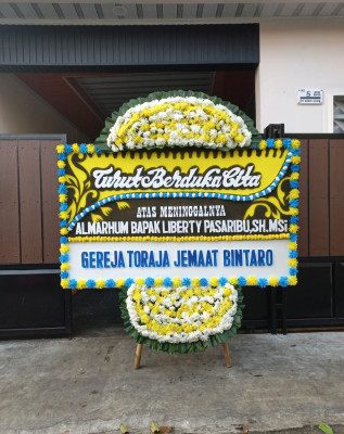 Papan Bunga Duka di Seluma Barat