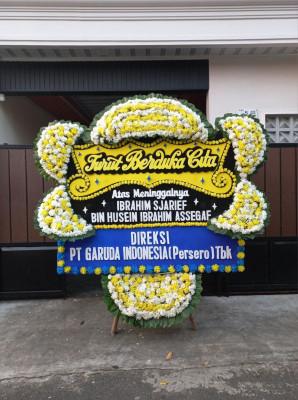 Papan Bunga Duka di Seluma Barat