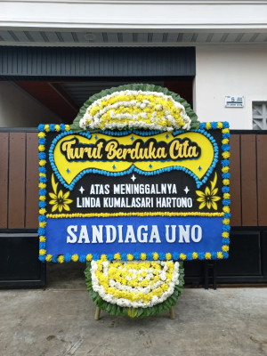 Papan Bunga Duka di Seluma Barat