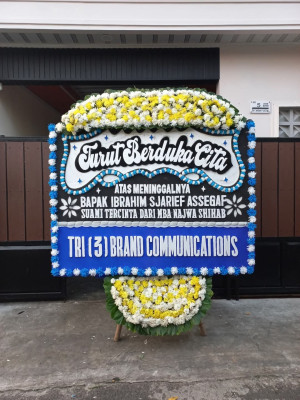 Papan Bunga Duka di Seluma Barat